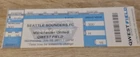 TICKET STUB - SEATTLE SOUNDERS V MANCHESTER UNITED- PRE SEASON- JULY 2011