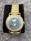 VINTAGE 1970s TIMEX PEANUTS SNOOPY 1958 TENNIS WATCH