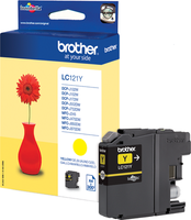 Original Brother Tintenpatrone Gelb LC121Y LC-121