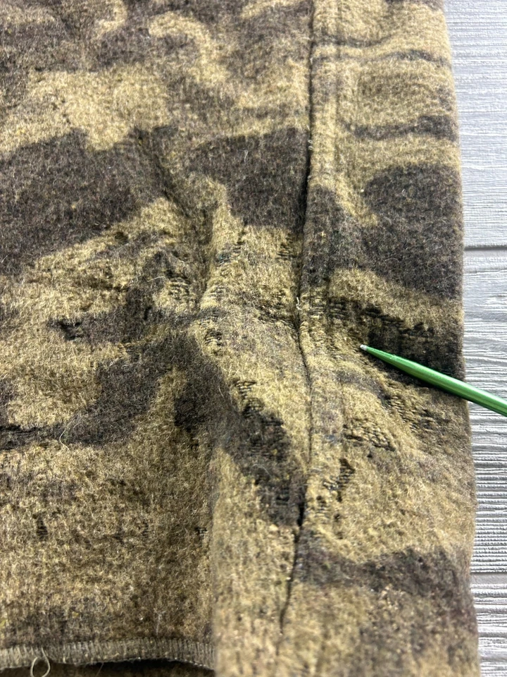 Columbia Gallatin Range Monarch Pass Wool Blend Outfitter Camo Pants Size 36 - Image 3 of 4