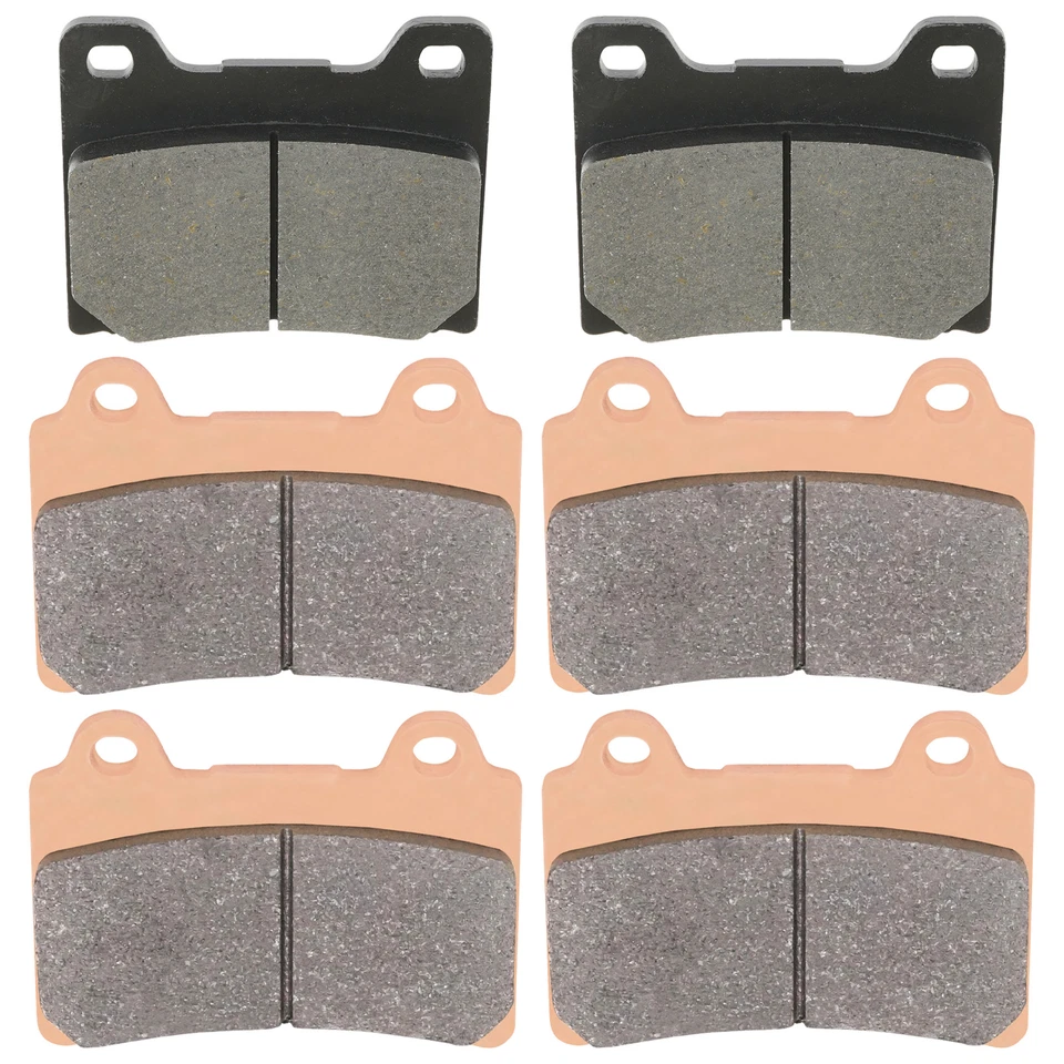 Pastillas de freno delanteras y traseras para Yamaha TDM850 1991 92 93 94 95 96 97 1998 sinterizadas Foto 4 de 4