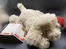 FAO Schwarz Adopt A Pet, 12 Inch Doodle Plush Toy. With Tags And Adoption Cert.