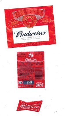Budweiser - World Club Championship (Won by Chelsea FC) Flaschenetiketten 2025