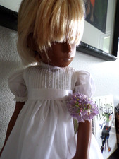 Sasha Outfit "Vintage Milk White Dress Up Dress" No Doll Included