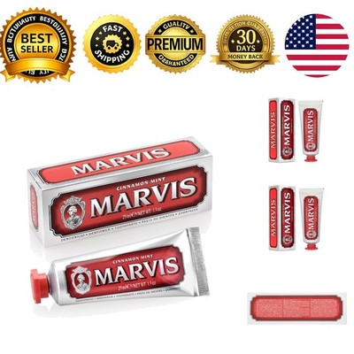 Cinnamon Mint Toothpaste Brand New Fresh Breath Whitening Fluoride