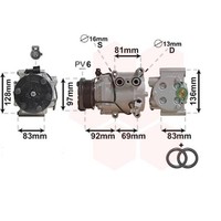 Kompressor Klimaanlage FüR Ford Mondeo III Turnier 2.0 16V 1.8