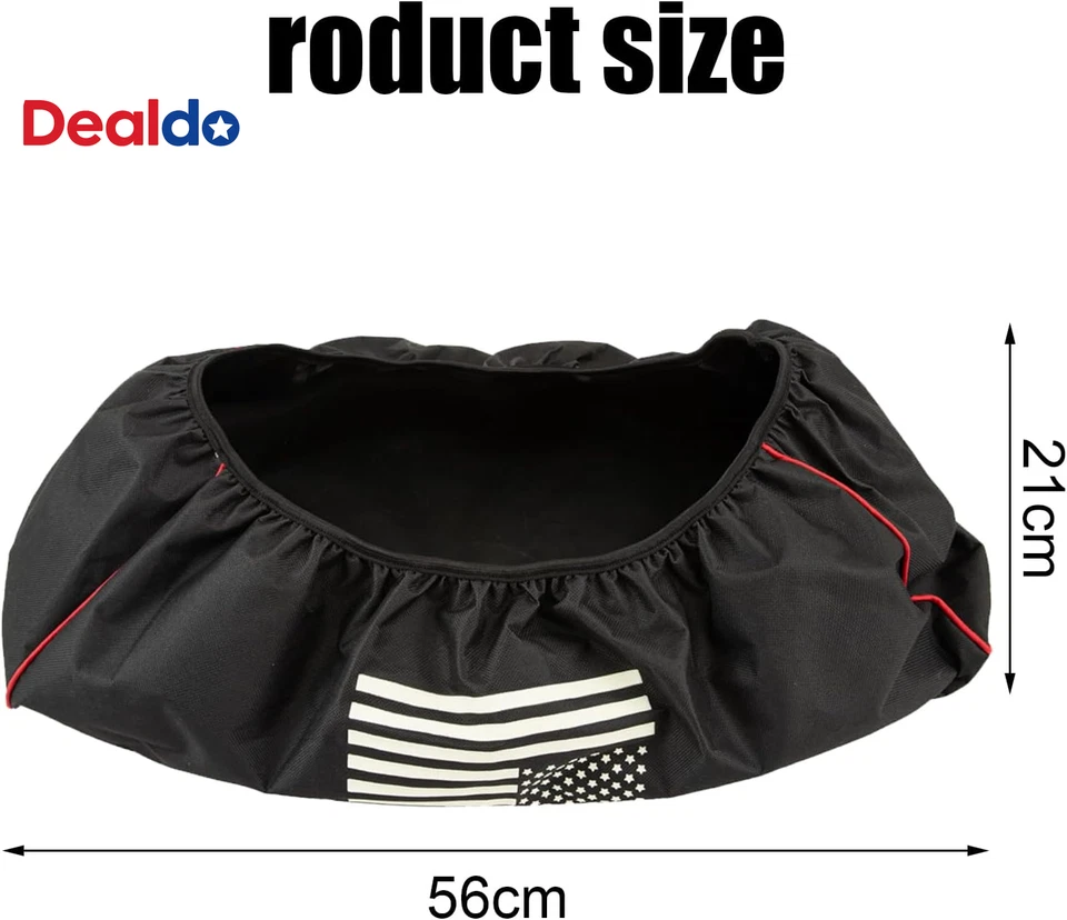 Cubierta de cabrestante, cubierta de cabrestante impermeable de alta resistencia con cabrestante elástico, interior/exterior  Foto 2 de 4