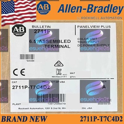 2711P-T7C4D2 New in Box AB PanelView Plus 700 Without Original Box NEW