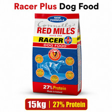 Red Mills Racer Plus Dog Food 15kg | High Protein 27% | Racing & Active Dogs 1.87 per kilo