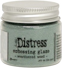 Tim Holtz Distress Embossing Glaze Weathered Wood
