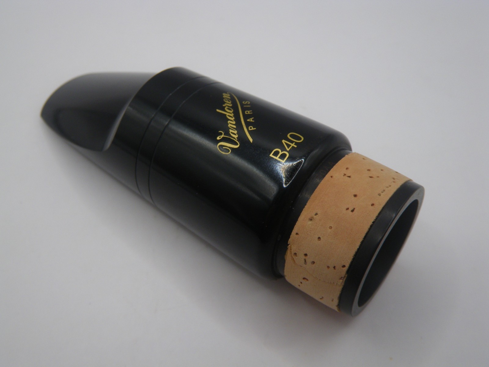 VANDOREN B40 Bb BASS CLARINET MOUTHPIECE - PRO LEVEL, EBONITE - A    CONDITION!
