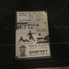 Norwich v Crystal Palace Div 3 South 1948/9