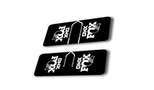 FOX DHX 2022 Performance Rear Shock Suspension Sticker Decal Adhesive White