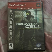 Tom Clancy's Splinter Cell Greatest Hits w/ Manual, PS2 NTSC-U/C (US/CA)