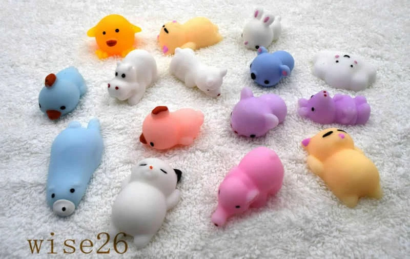 Cute Mini Animal Silicone Soft Toys Fidget Hand Squeeze 1pcs Pinch Toy- - Image 2 of 4