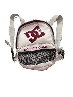 RARE Y2K DC Shoes Co Mini Backpack Skateboarding Bag Skate 2000s Sk8