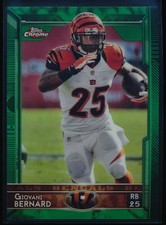 2015 Topps Chrome Giovani Bernard #69 Green Refractor