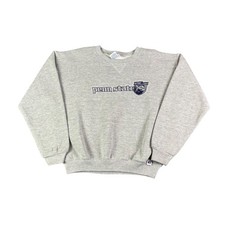 Russell Athletic Penn State Nittany Lions Sweatshirt Youth L Grey Embroidered