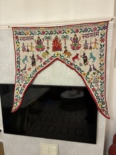 Vintage Welcome Gate Toran Door Valance Window Décor Tapestry Wall Hanging (7)