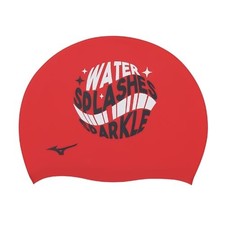 MIZUNO Competitive Swimming Silicone Swim Cap N2JWC543 Unisex Redfrom JP