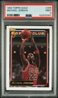 1992 TOPPS GOLD MICHAEL JORDAN (GOLD 50 POINT CLUB)  #205  PSA 9
