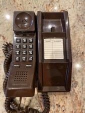 Vintage RADIO SHACK Telephone Brown Push Button Model  43-529 DOESN  T work