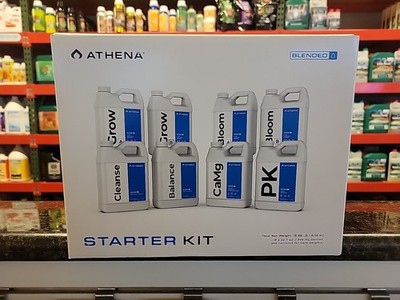 Athena Nutrients Blended Starter Kit Liquid Plant Food Concentrates Contains 8 L