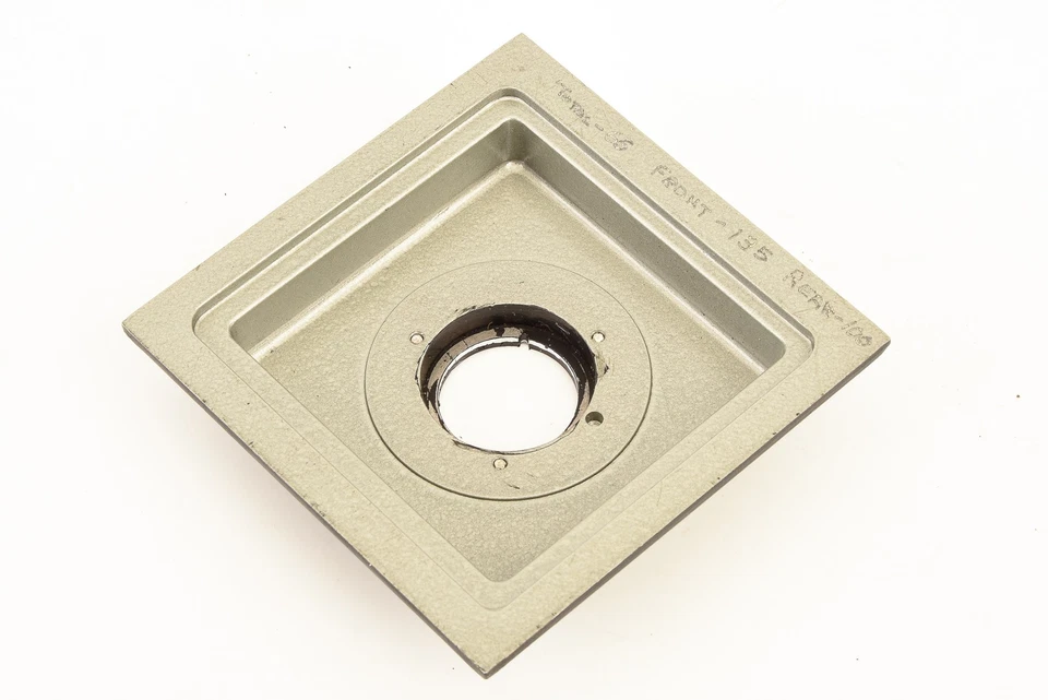 Graflex Graphic View 24mm Recessed Lens Board with 26mm Hole Vintage V25 - Image 2 of 4