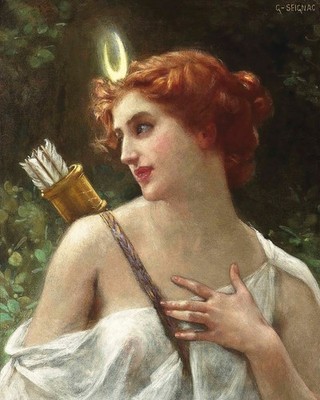 Diana the Huntress by Guillaume Seignac 8x10 Art Print 8''x10''