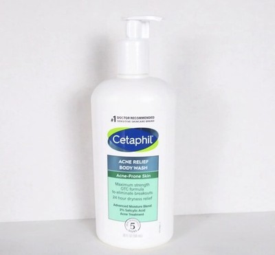 Cetaphil Acne Relief Body Wash 20oz 2% Salicylic Acid New Expires 12/2024