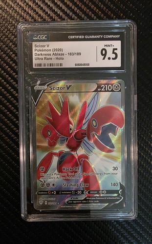 Scizor V graded CGC 9.5 for sale on eBay