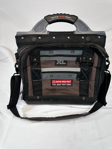 Veto Pro Pac XL Model Service Tech Closed Top Tool Bag Extra Large
