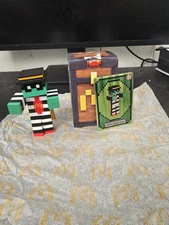 Minecraft Movie McDonald's Zombie Hamburgaler Figure With Box And Code Unused