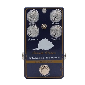 MOSKYAUDIO Overdrive Guitar Effect Pedal Clean Booster Dynamic EQ True Bypass