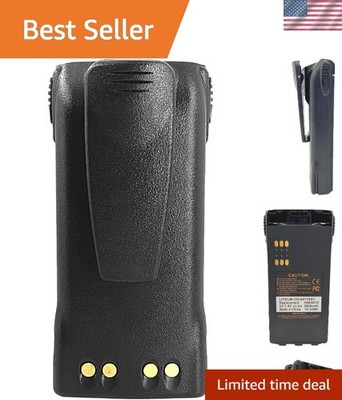 Versatile 2600mAh Lithium Ion Radio Battery - Compatible with HT Series Models