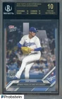 2024 Topps Now MLB Offseason #OS13 Roki Sasaki Dodgers RC BGS 10 BLACK LABEL