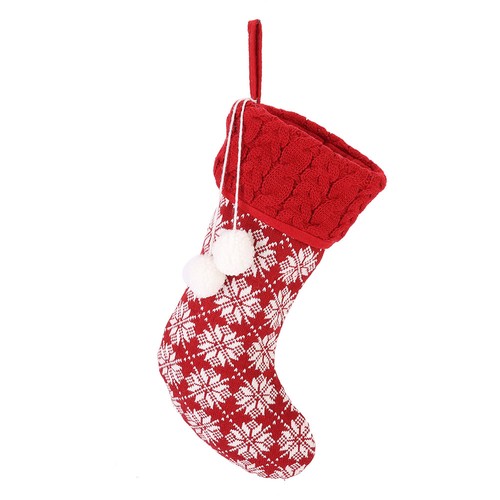 Lovely Christmas Stocking Sock Ornaments Gift Bag Xmas Party Home Decoration CS - Picture 4 of 12