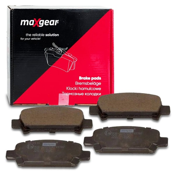 Maxgear BremsbelÄGe Bremsbelagsatz Hinten FüR Subaru Forester Impreza Legacy 4-image