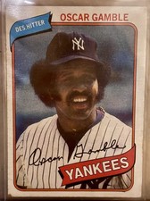 Topps 1980 Baseball Card Lot Gamble Hargrove Martinez Griffin