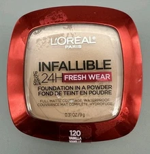 L’Oréal Paris Infallible 24H Fresh Wear Foundation 120 Vanilla New Sealed