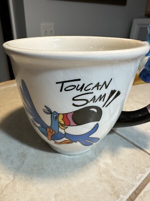Toucan Sam 20 oz. 3-D Ceramic Mug/Bowl - Kellogg Co. (2002) Fruit Loops