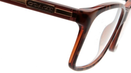 NEW COACH HC6043 Addison 5121 Brown Ocelot EYEGLASSES 54-15-135mm B38mm - Picture 6 of 11