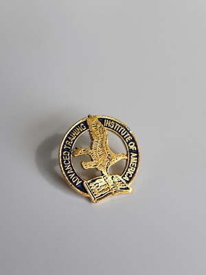 Conference Training Pin Advanced Training Institute of America Lapel Pin Blue & Gold Colors | eBay