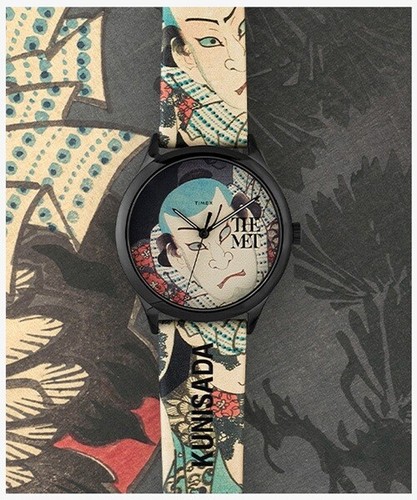 Timex × The MET Hokusai Hiroshige Kunisada ukiyo-e TW2W25200 Limited Japan - Picture 7 of 37