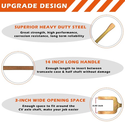 12020 Axle Popper Kit Inner CV Axle Removal Tool For Front Wheel Drive Vehicles - Picture 6 of 8