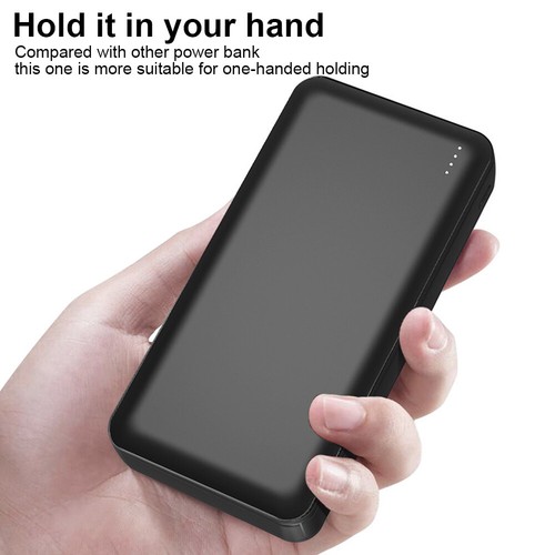 20000mAh External Power Bank 5V/2A Micro/Type-C Portable Fast Charger for Phone - Photo 22 sur 27