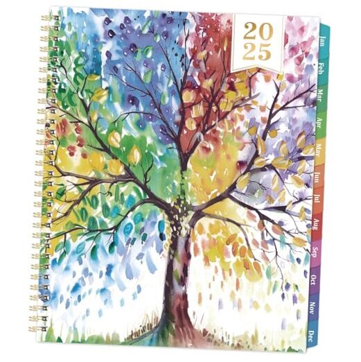 2025 Planner - Planner 2025, Weekly Monthly Planner from January A4(9'' x 11'')