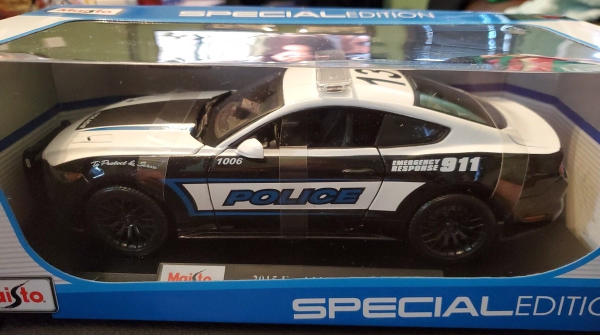 Maisto (マイスト) 2015 Ford Mustang GT Police 1/18 フォード