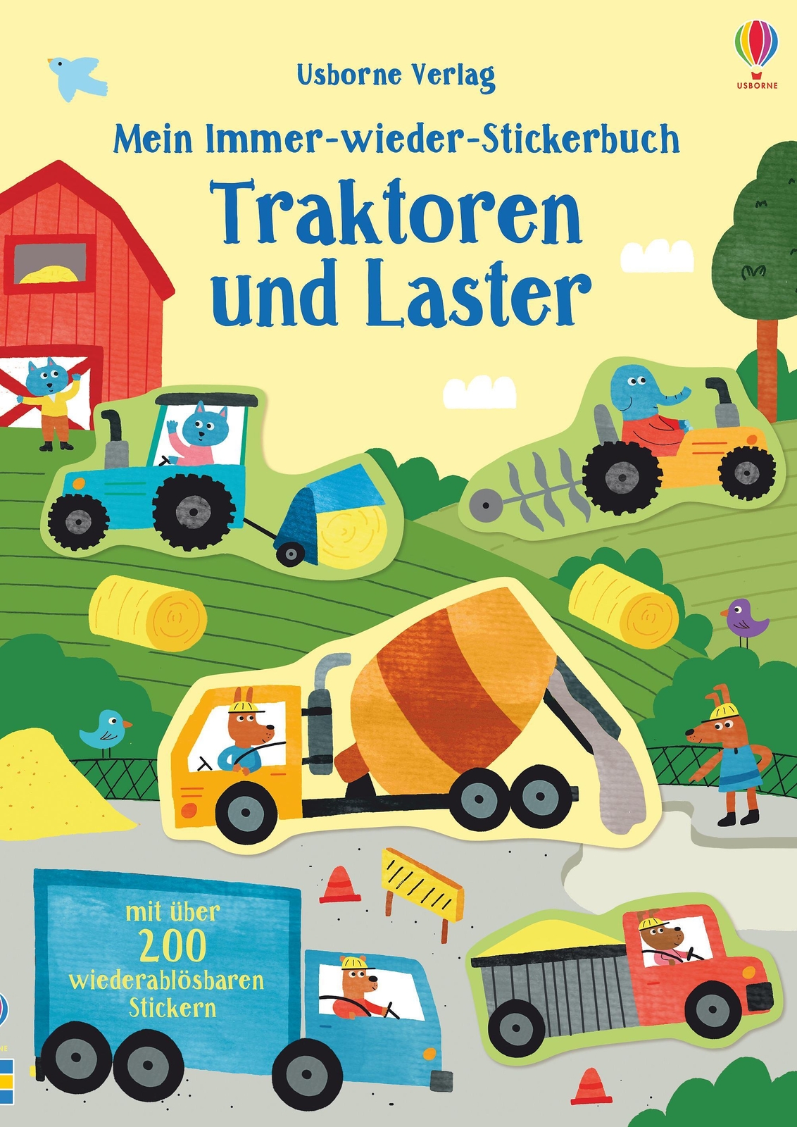 Thumbnail - Mein Immer-wieder-stickerbuch: Traktoren Und Laster Hannah Watson