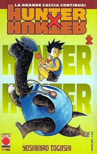 manga HUNTER X HUNTER Nr. 3 Prima Edizione Panini Planet